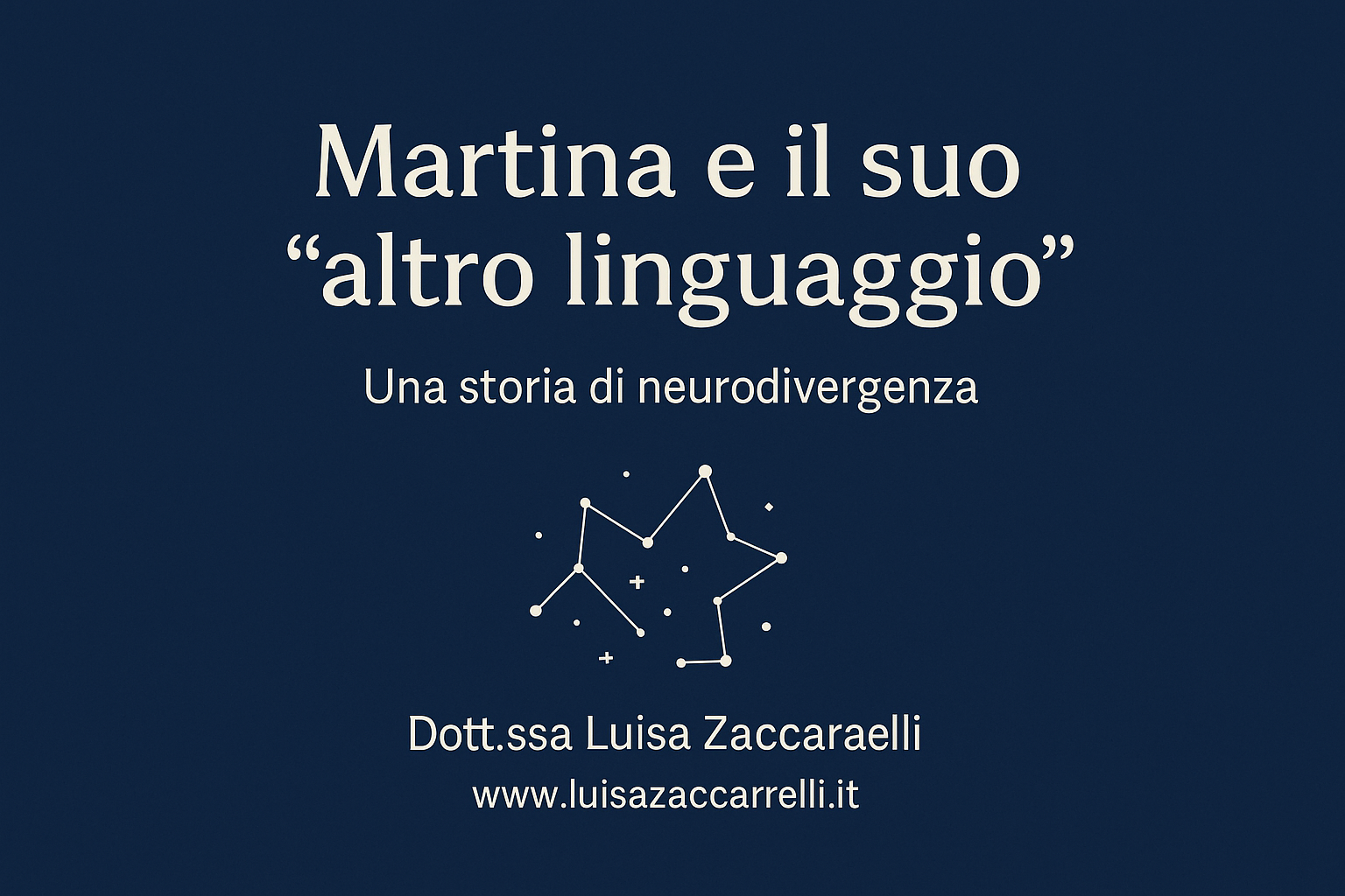 Martina e il suo “altro linguaggio”: una storia di neurodivergenza